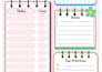 design a cute printable planner in canva